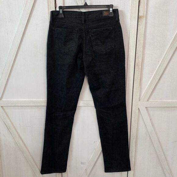Levi's Men's 505 Strait Leg Black Wash Size 4M W 27 L 32 - Picture 2 of 8
